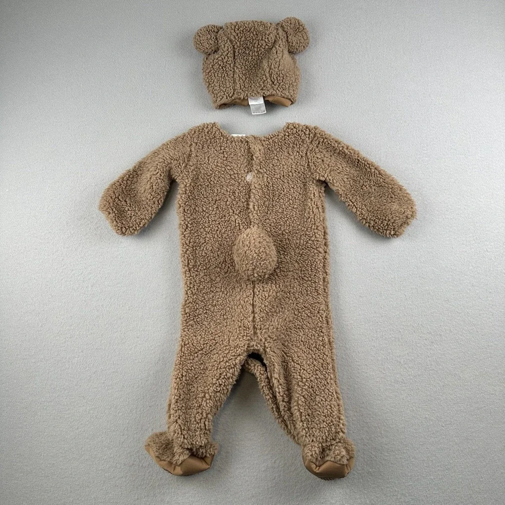 Spirit Halloween Baby Cuddly Bear Jumpsuit Infant 6-12 Months Costume